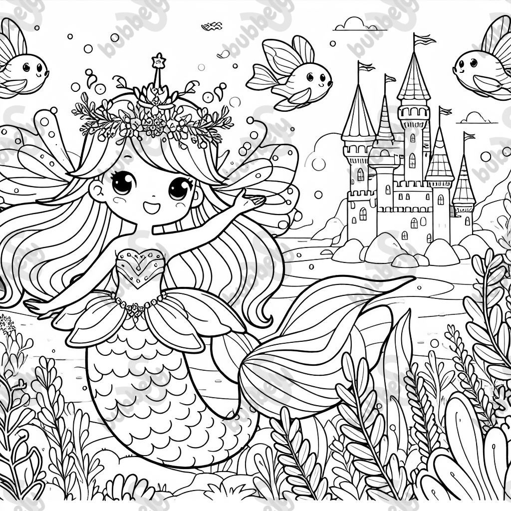 Eine Fee Meerjungfrauenprinzessin Eine Fee Meerjungfrauenprinzessin