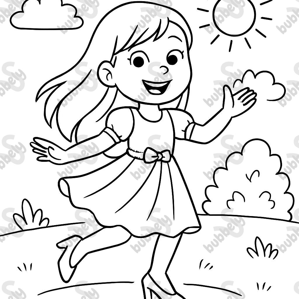 ein hübsches Mädchen mit glattem Haar, einem schönen Kleid und hohen Schuhen ein hübsches Mädchen mit glattem Haar, einem schönen Kleid und hohen Schuhen