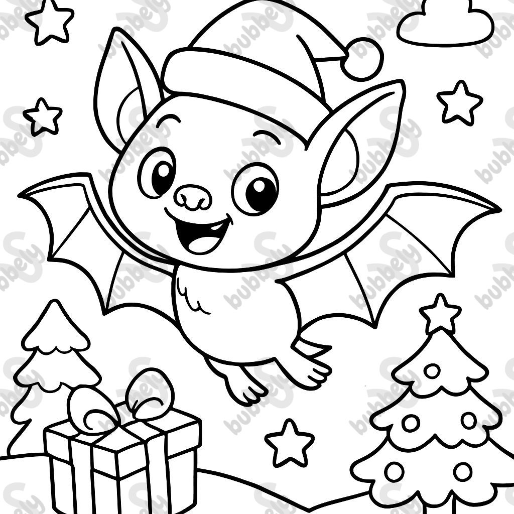 chauve-souris de Noël chauve-souris de Noël