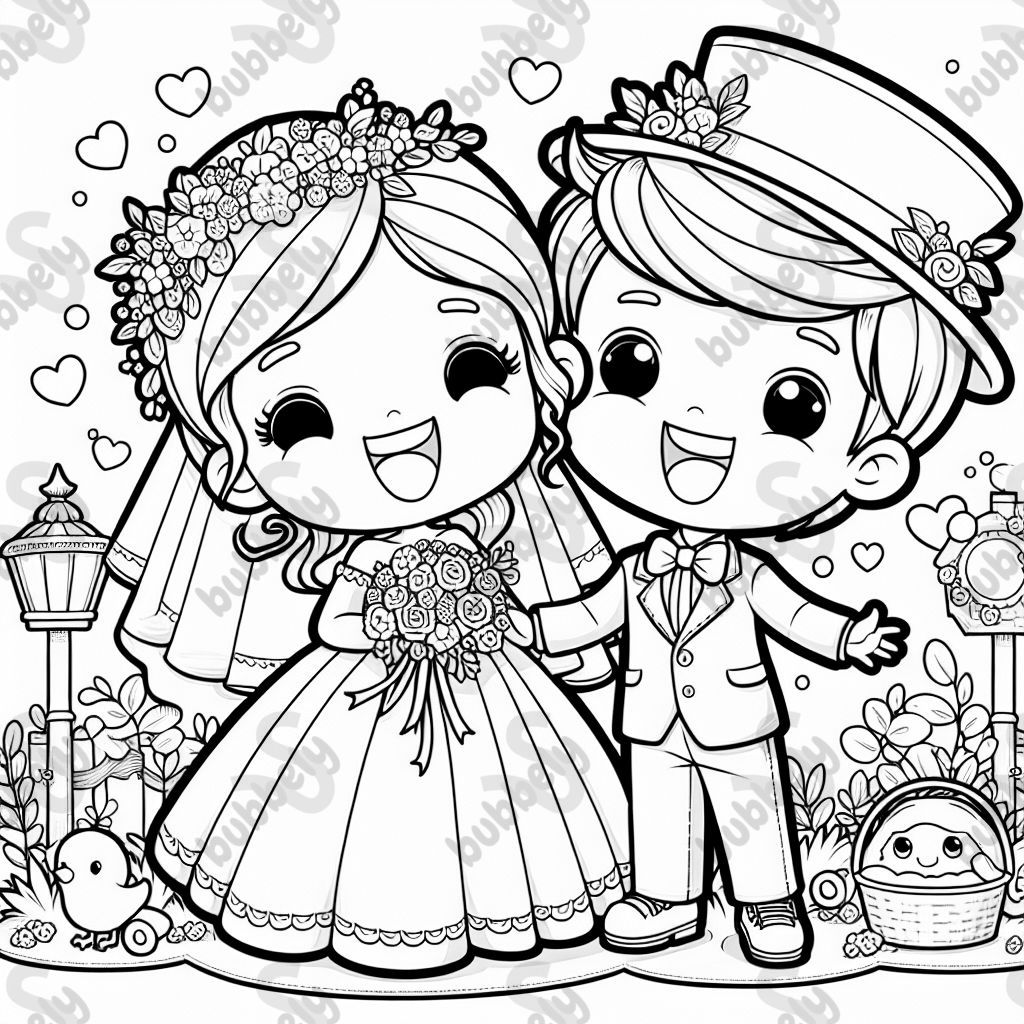 A bride and groom A bride and groom