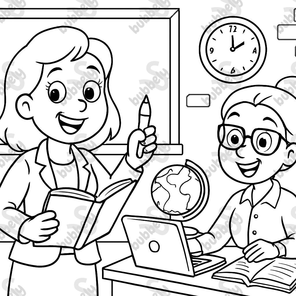 Profesoras trabajando Profesoras trabajando