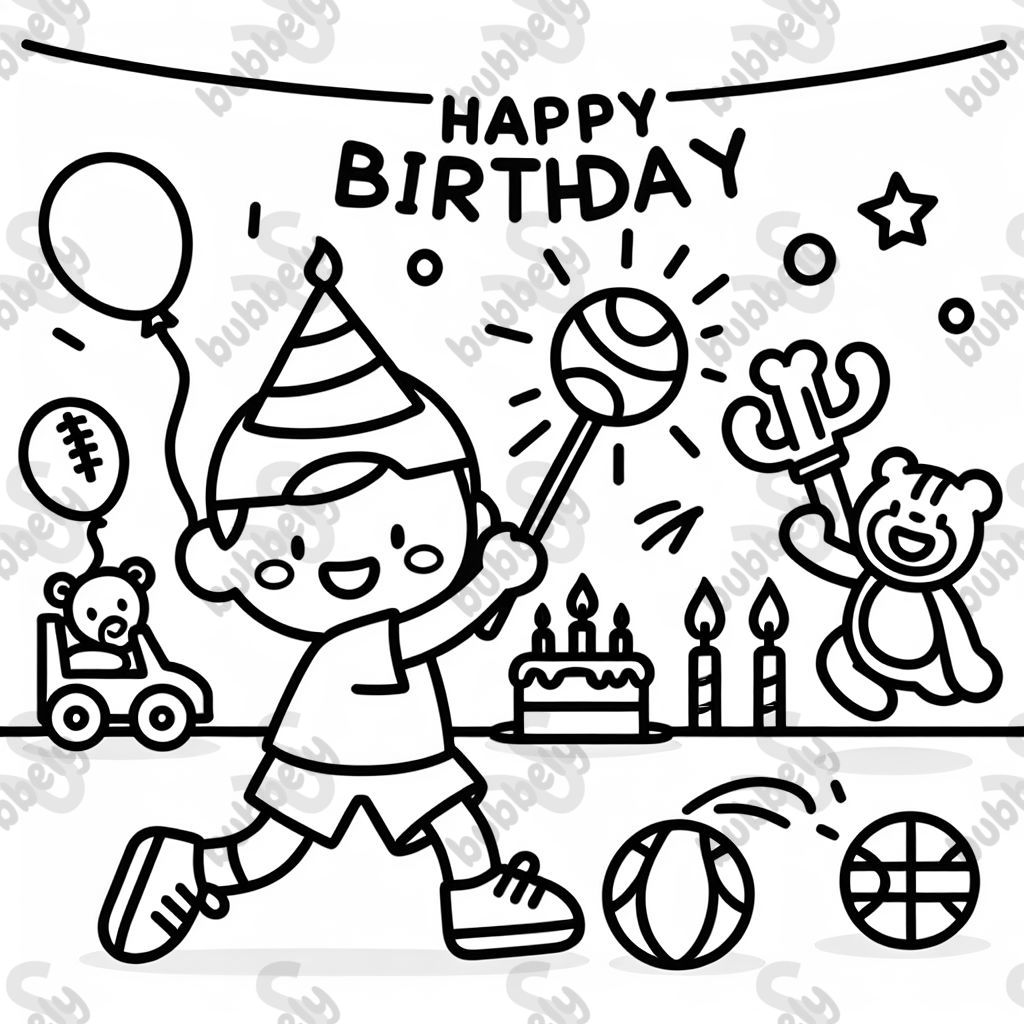 Sportgeburtstagsthema