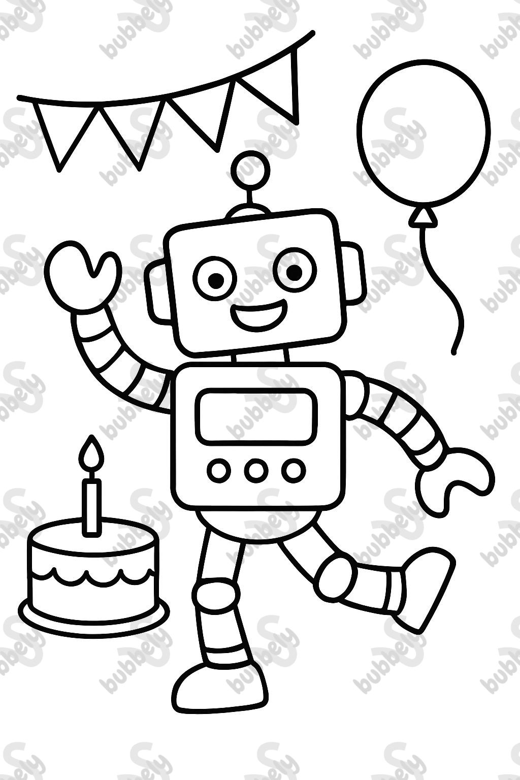 a robot doing a dance at a birthday party a robot doing a dance at a birthday party