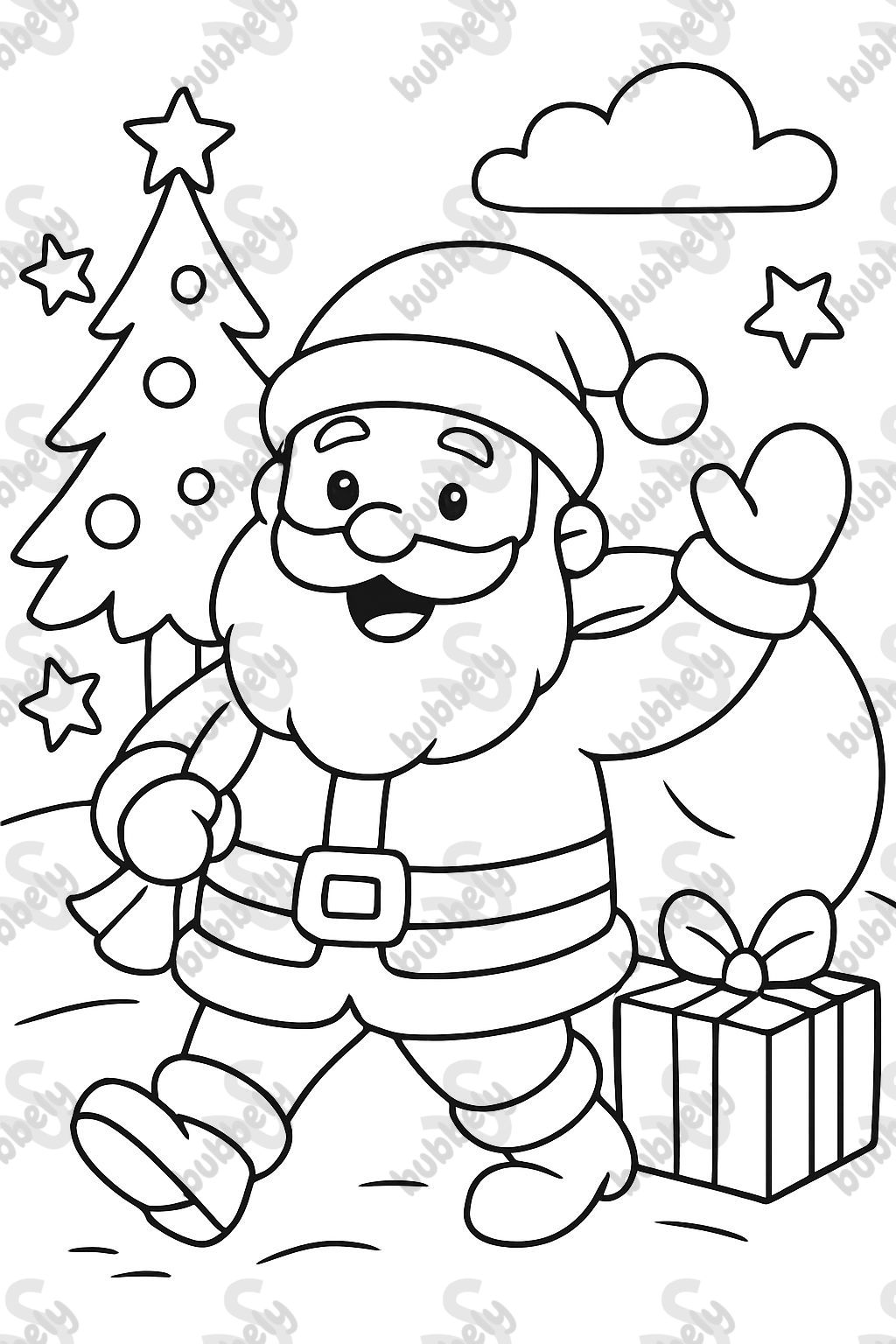 twirling Santa Claus twirling Santa Claus