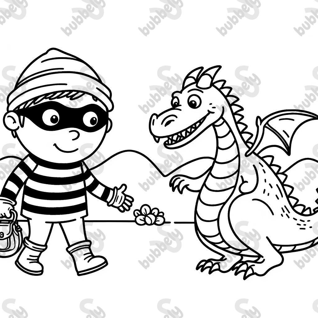 un voleur et un dragon