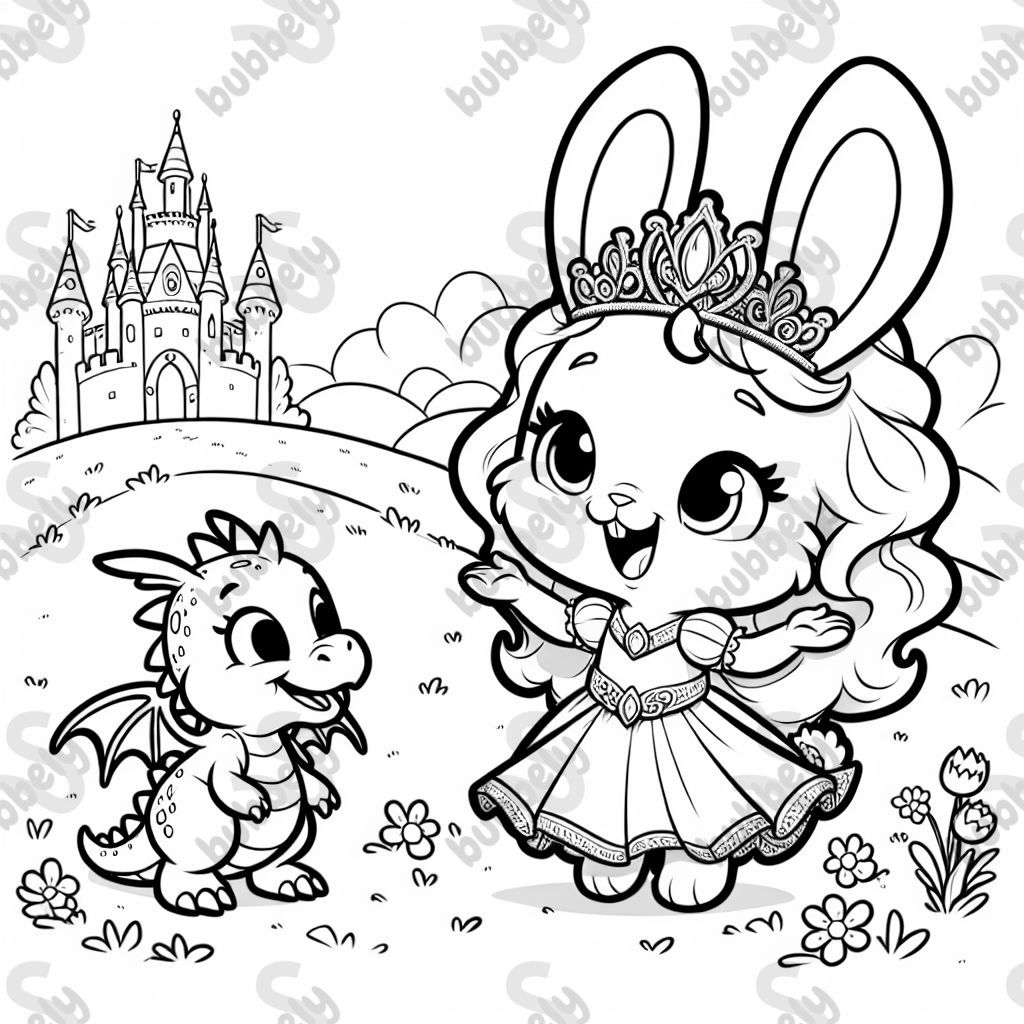 bunny princess dragon