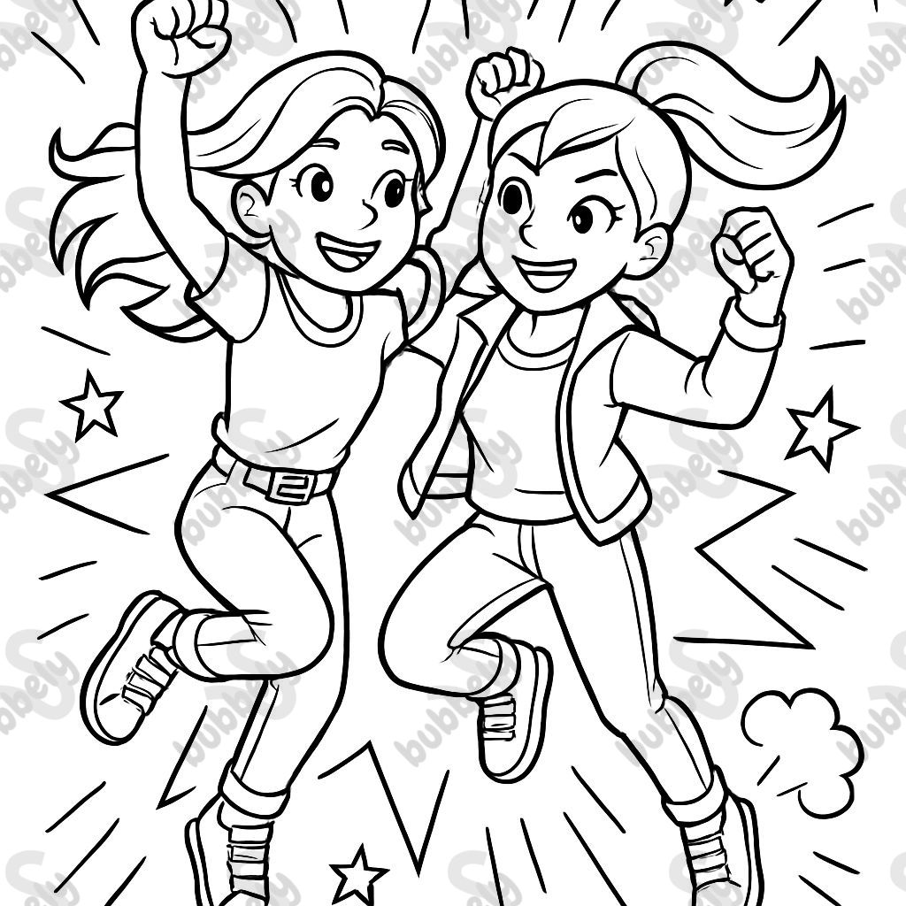 Girls besties Girls besties