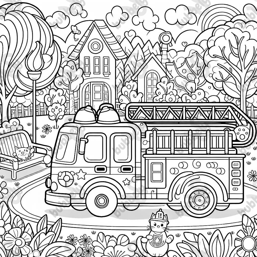 A book about firetrucks that explains the different types of fire vehicles and their functions. A book about firetrucks that explains the different types of fire vehicles and their functions.