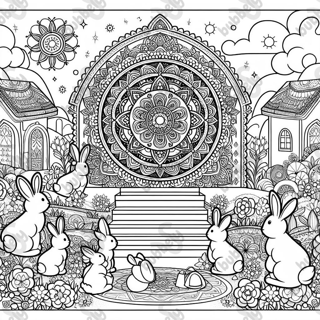 Easter Mandala Easter Mandala