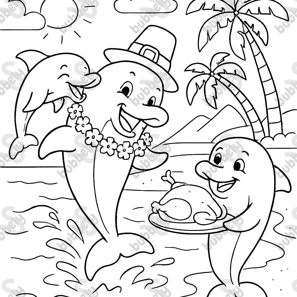 Delfine besuchen Hawaii zu Thanksgiving Delfine besuchen Hawaii zu Thanksgiving