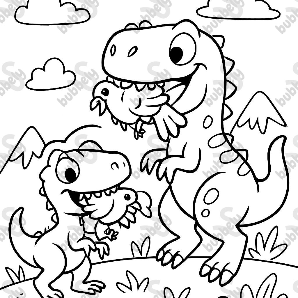 Tauben werden von Dinosauriern gefressen. Tauben werden von Dinosauriern gefressen.