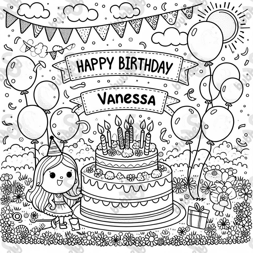 Joyeux anniversaire Vanessa