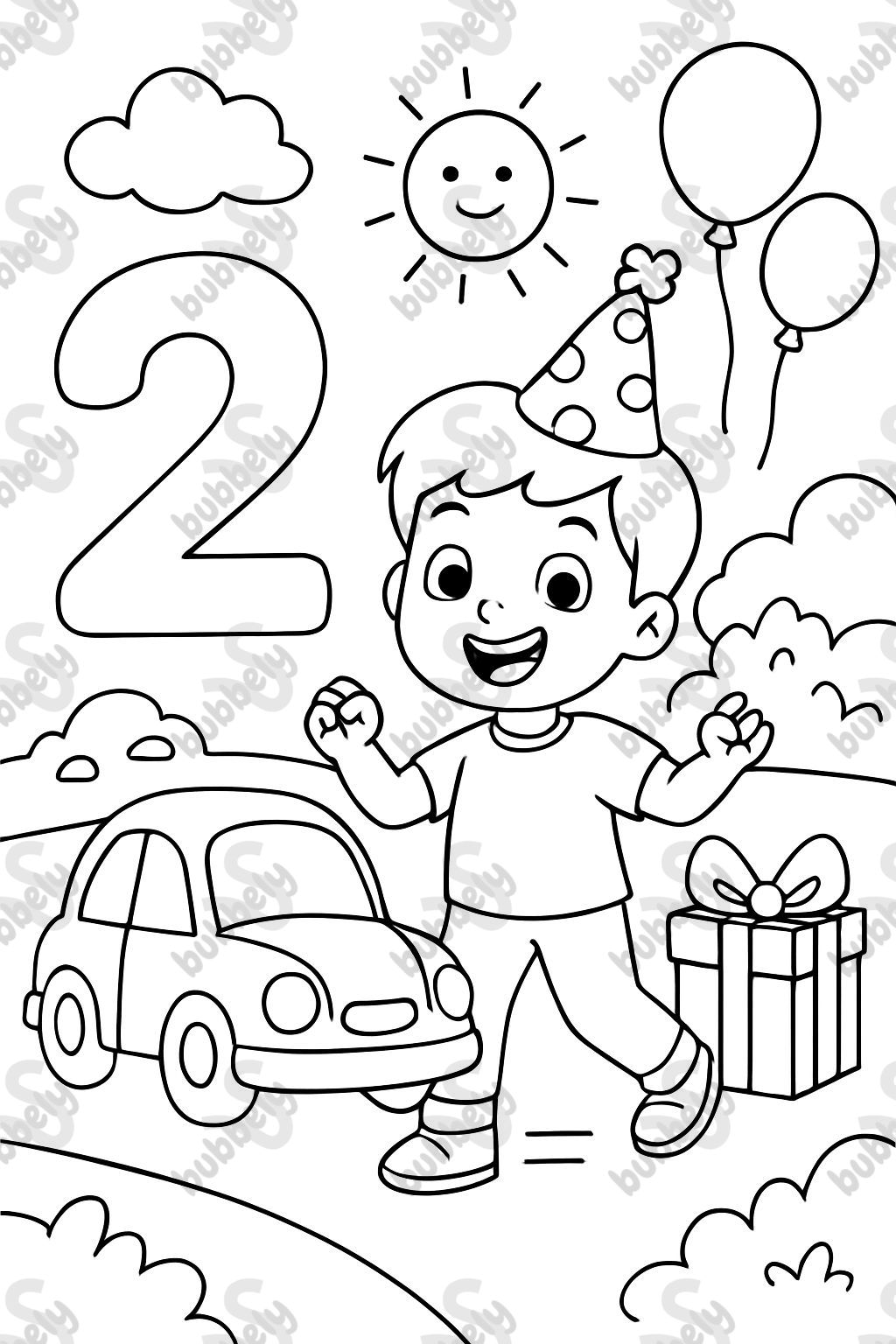 2. Geburtstag für einen autoliebenden Jungen 2. Geburtstag für einen autoliebenden Jungen