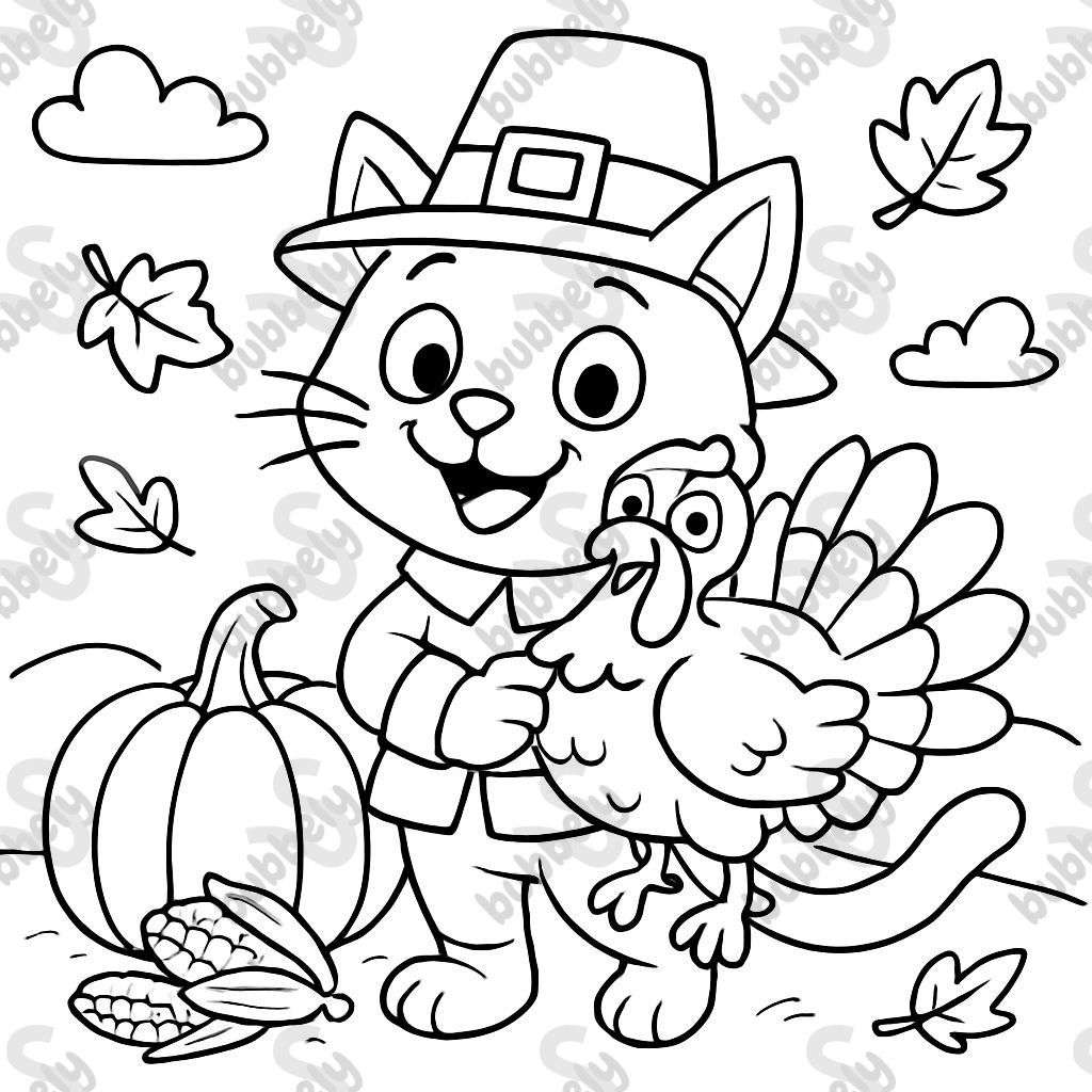 Chat du jour de Thanksgiving Chat du jour de Thanksgiving