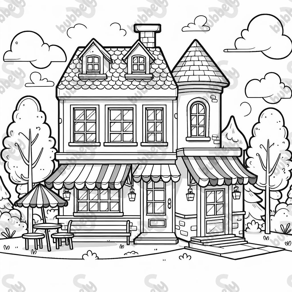 Exterior view of a restaurant Exterior view of a restaurant