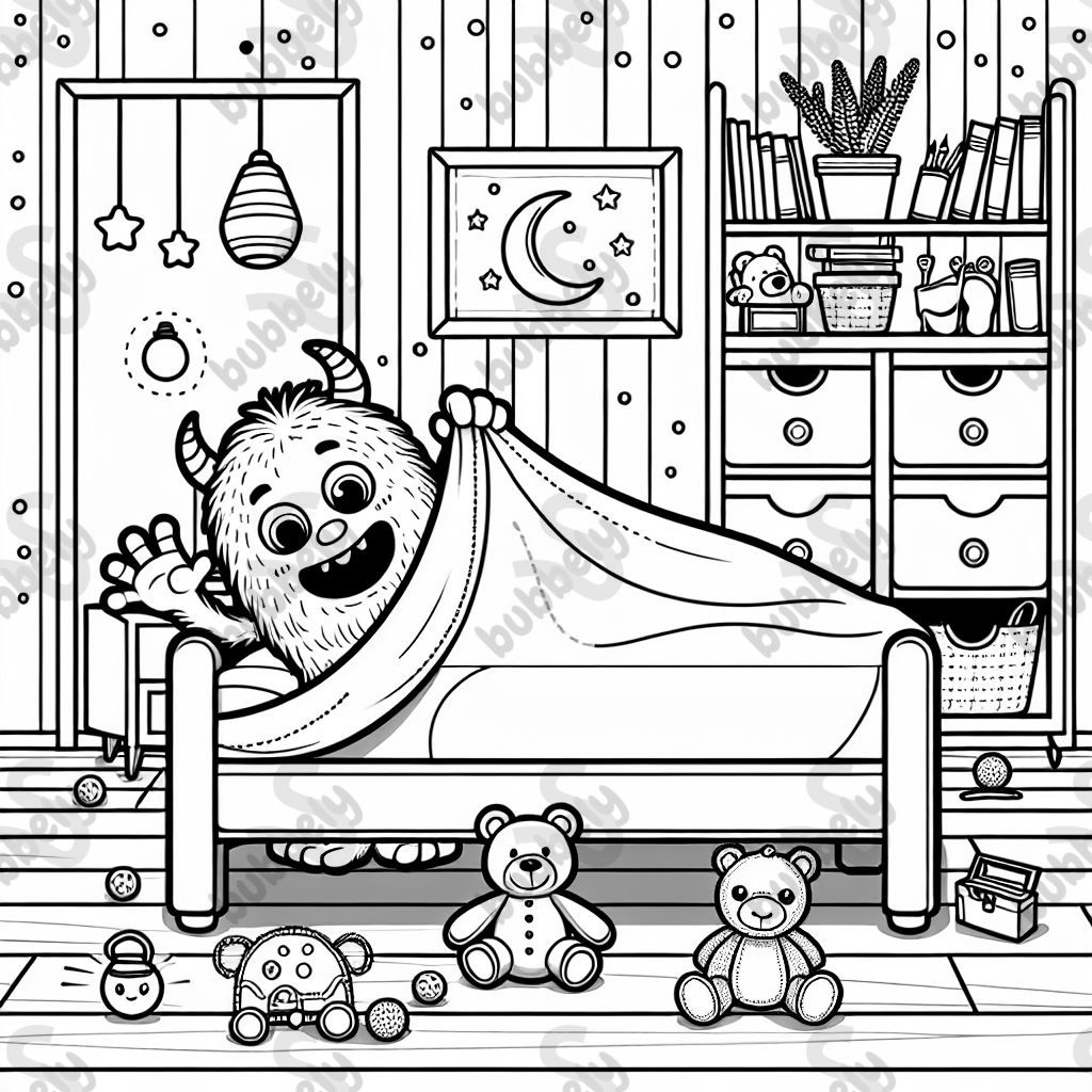 Monstre sous le lit Monstre sous le lit