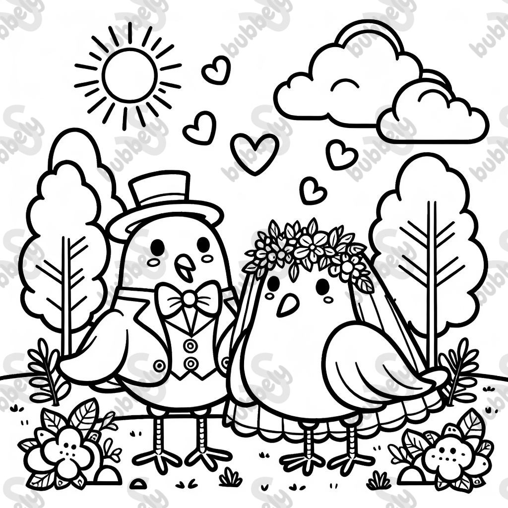 Boda de palomas mensajeras