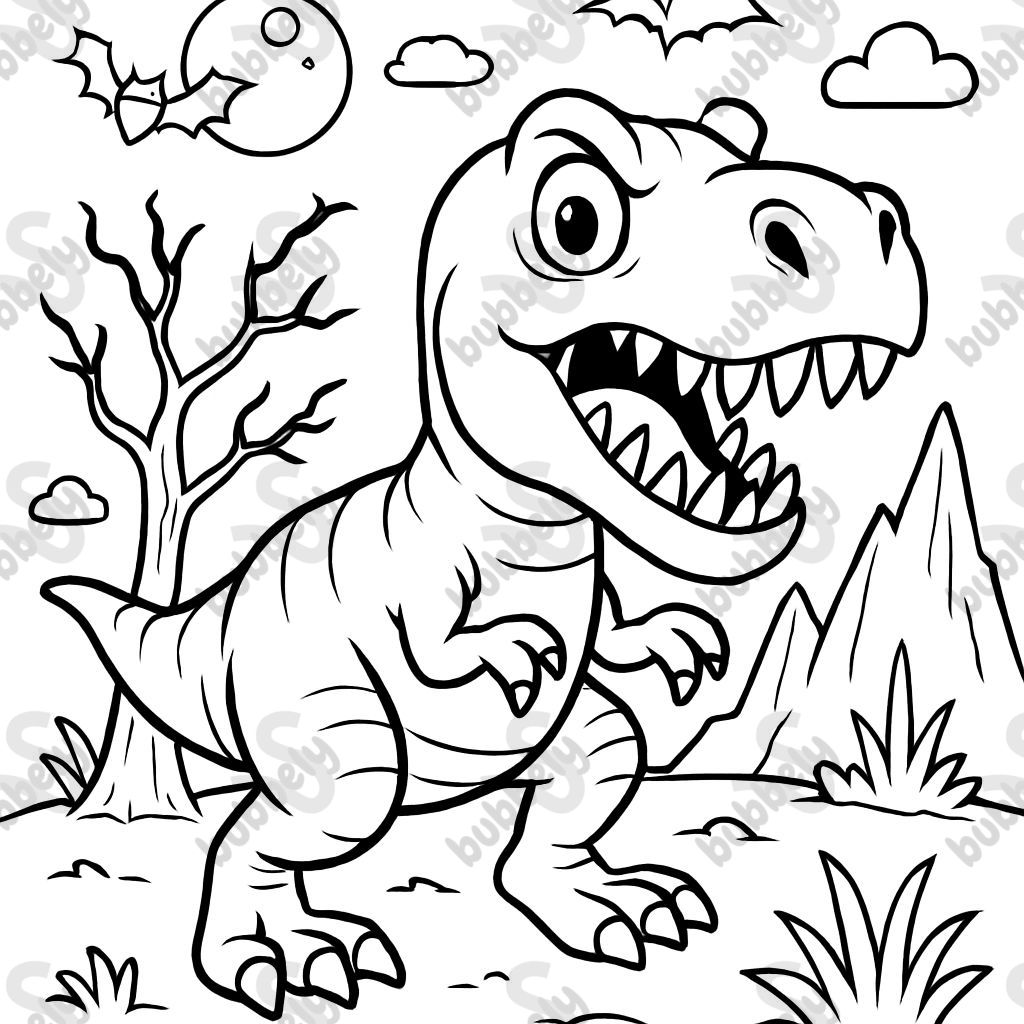 Un Tyrannosaurus Rex realista y espeluznante Un Tyrannosaurus Rex realista y espeluznante