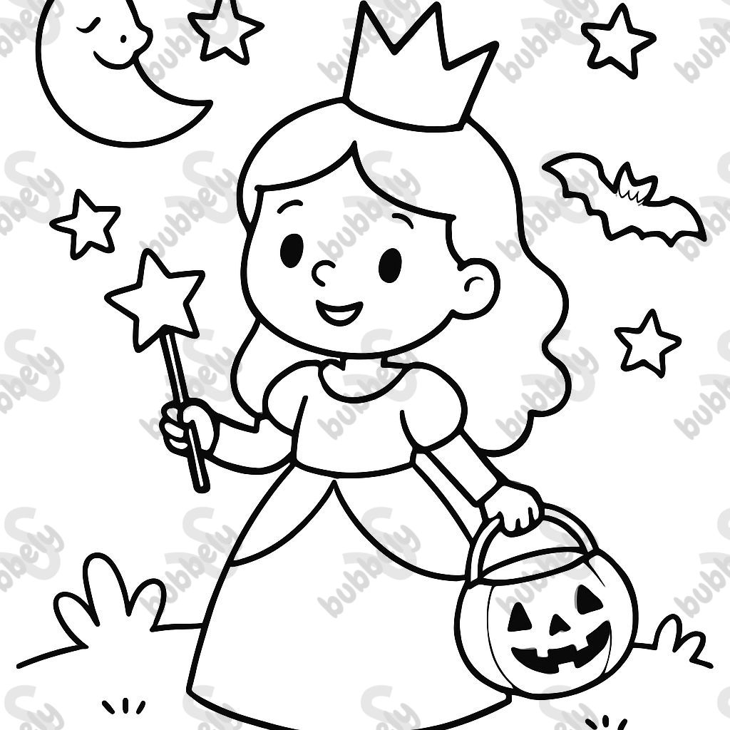 princesa de Halloween princesa de Halloween