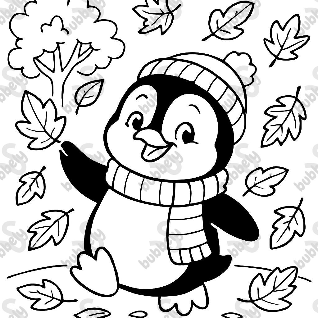 Pingüino en Otoño Pingüino en Otoño