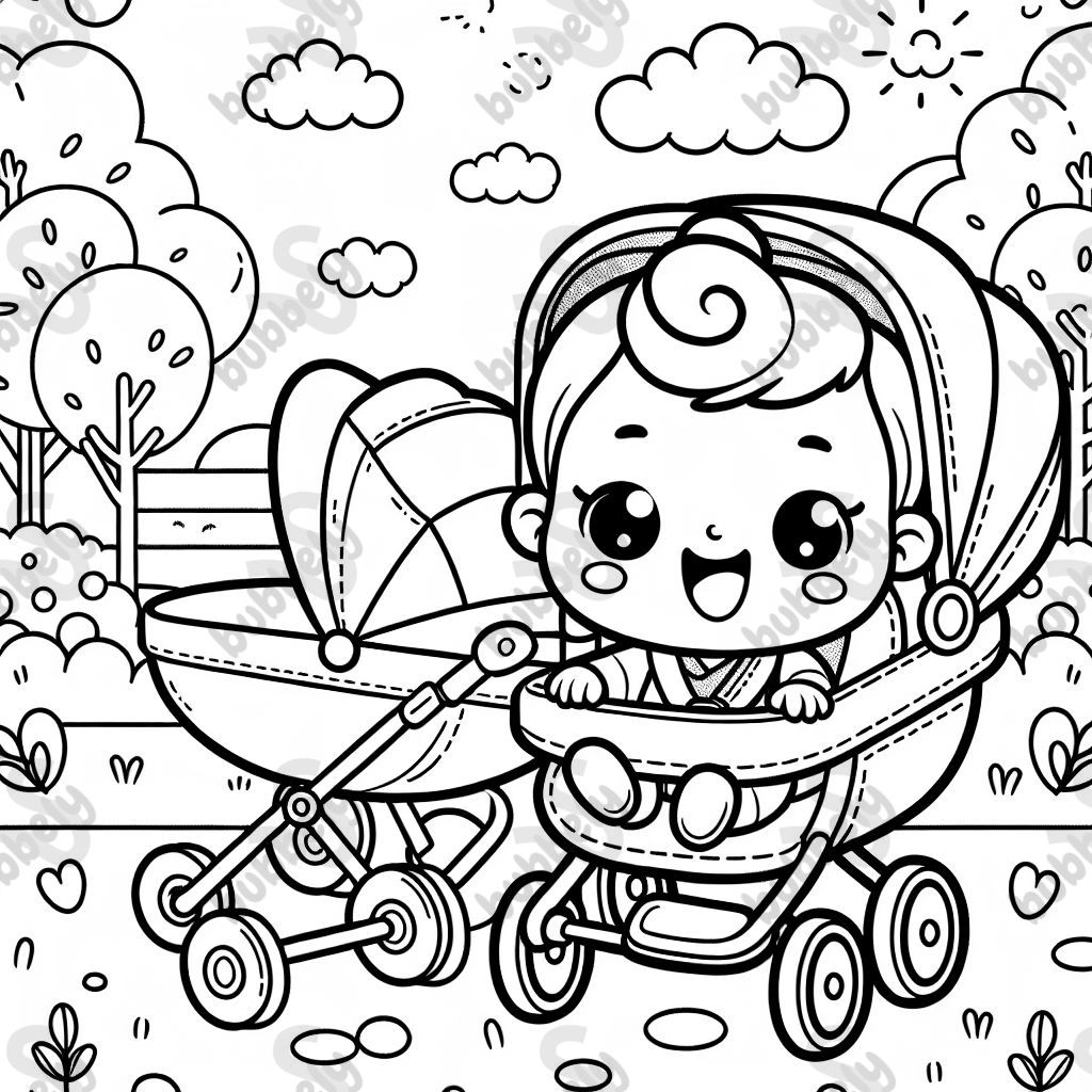baby in stroller