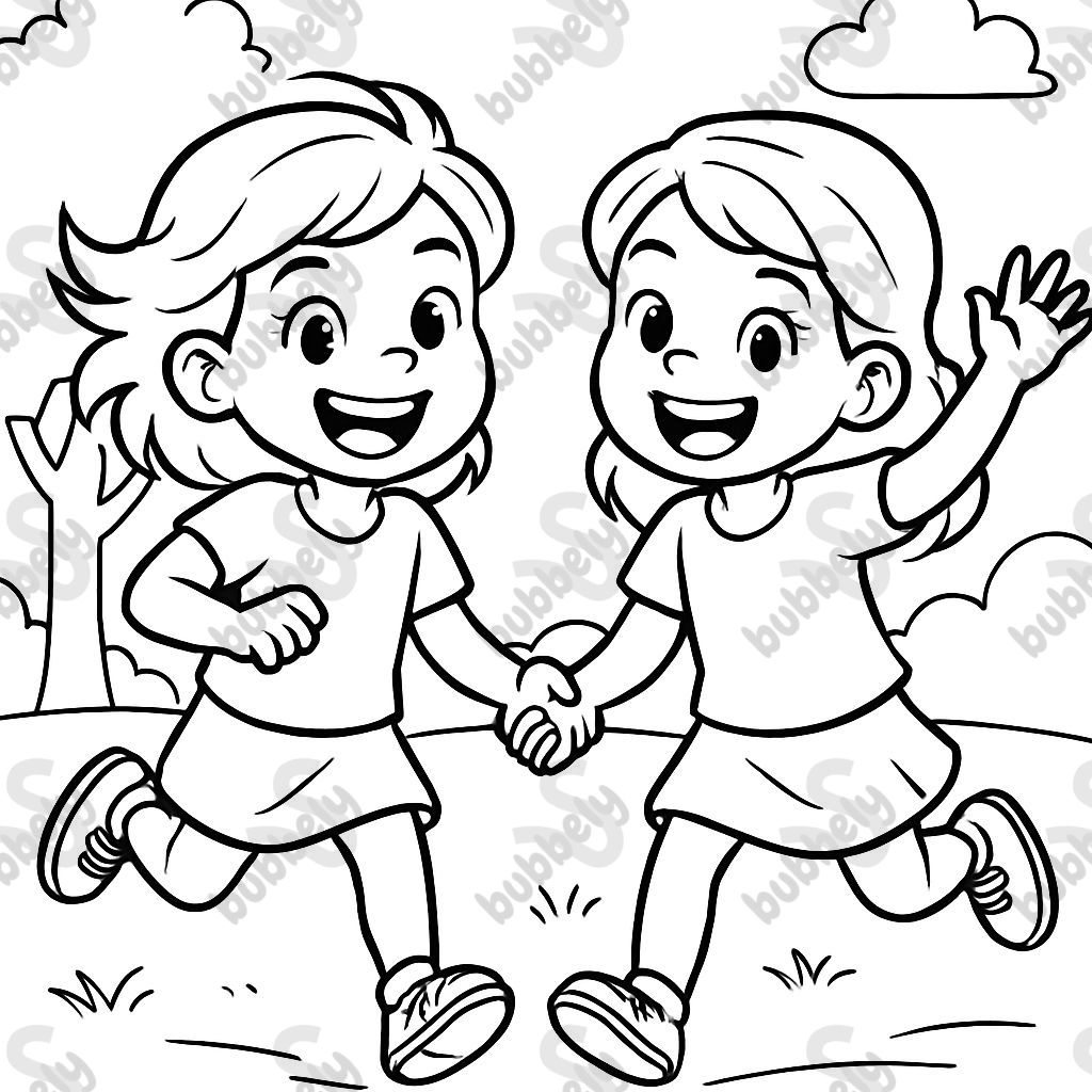 Filles jumelles identiques Filles jumelles identiques