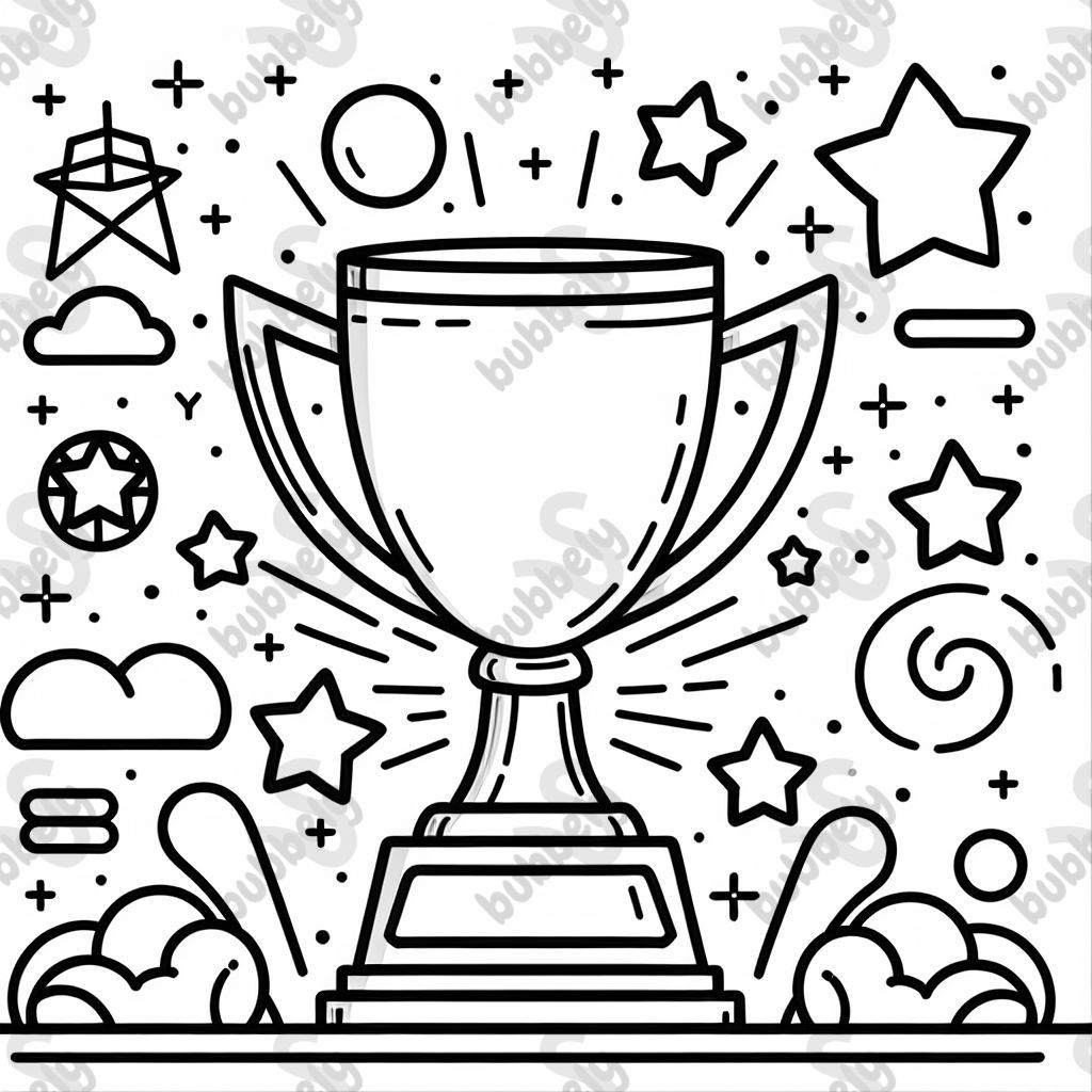 einen Siegerpokal einen Siegerpokal