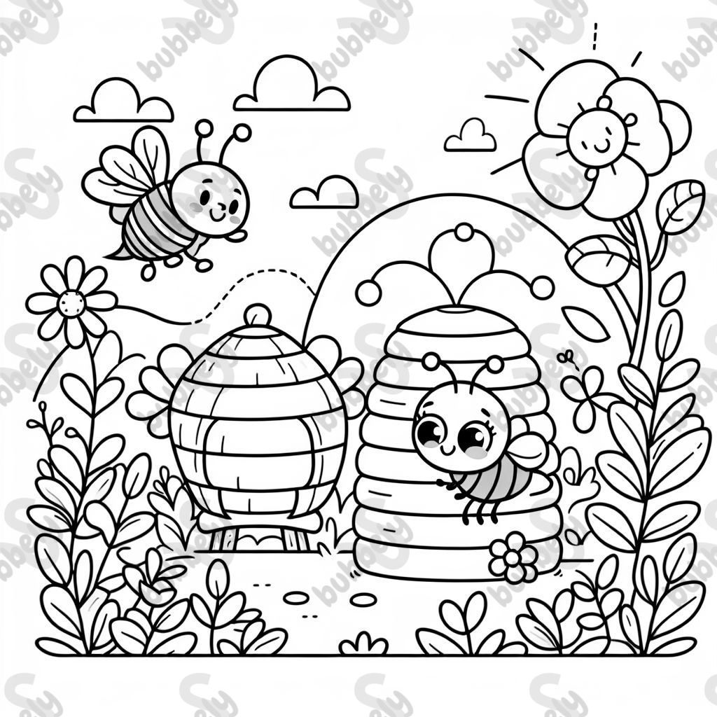 a bee in the colony a bee in the colony