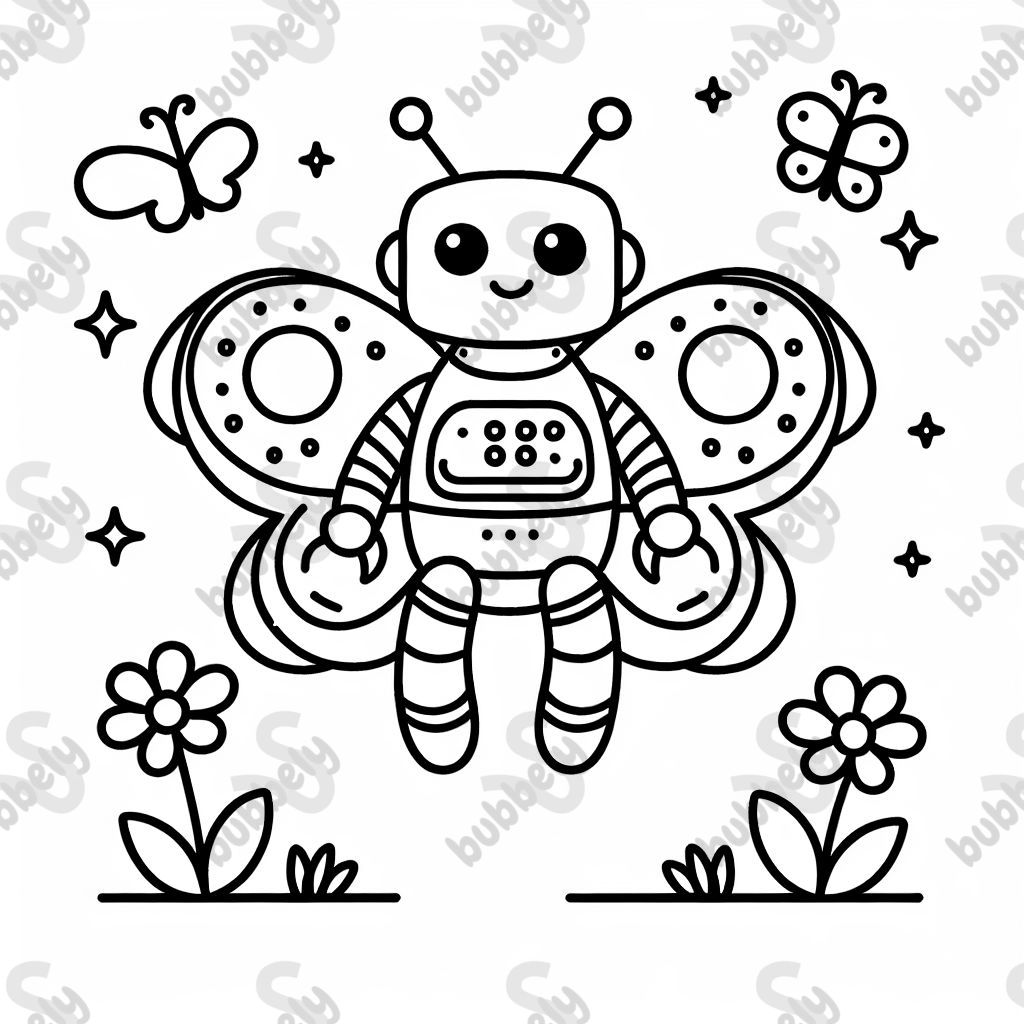 papillons robots papillons robots