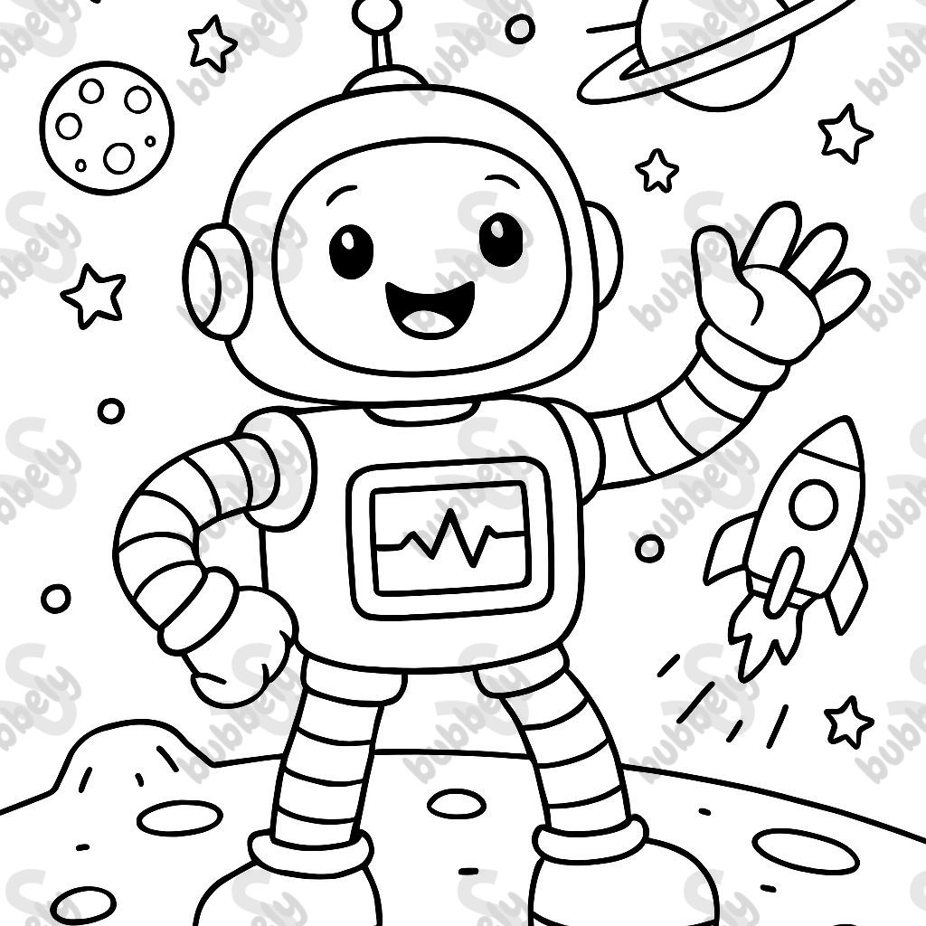 Un vrai robot spatial Un vrai robot spatial