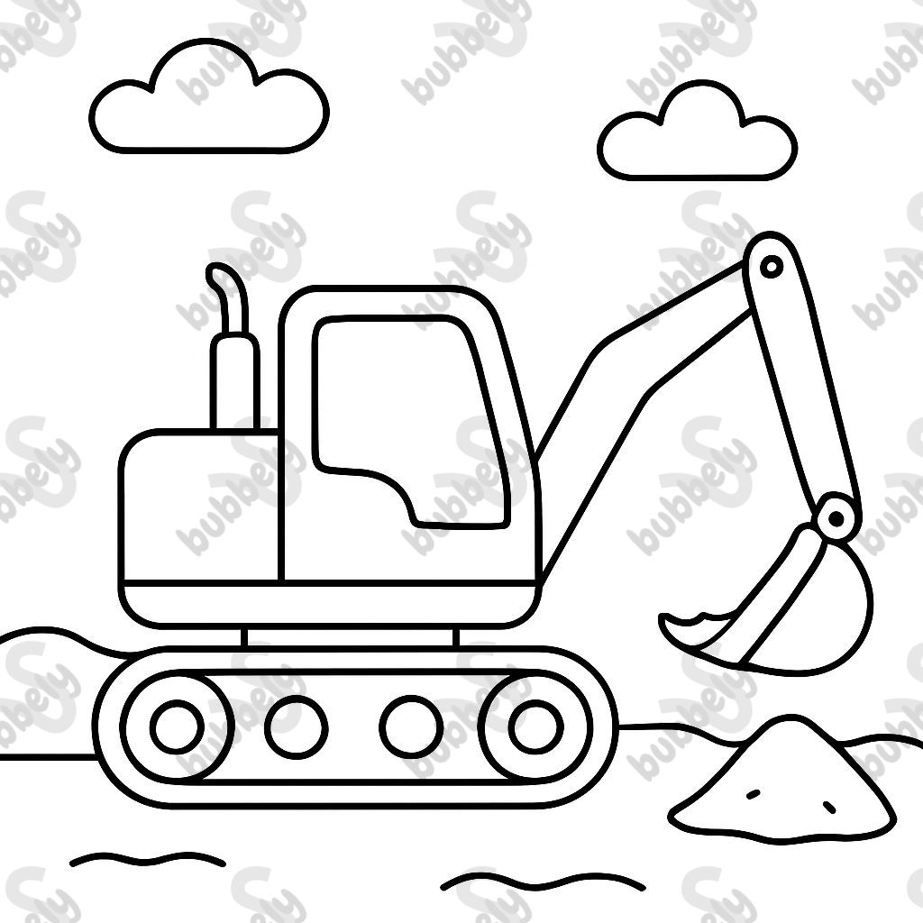 Un excavateur à chaînes à bricoler Un excavateur à chaînes à bricoler